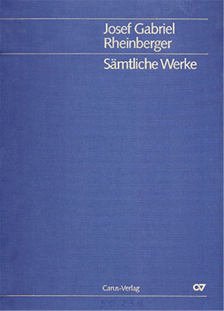 Rheinberger: Orgelsonaten 11-20